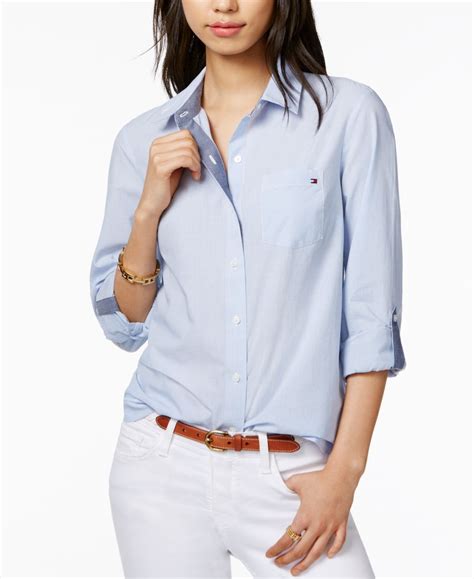 tommy hilfiger petite tops|tommy hilfiger polos for women.